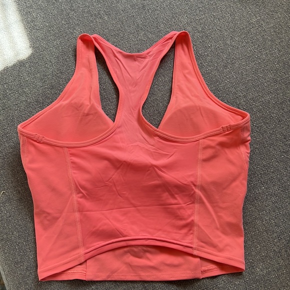 Whitney Crop Tank- Peony Pink - Picture 2 of 2